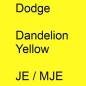 Preview: Dodge, Dandelion Yellow, JE / MJE.